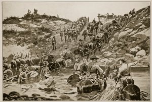 Frere-től Chieveley-ig - közlekedési nehézségek alkotó: Richard Caton Woodville junior